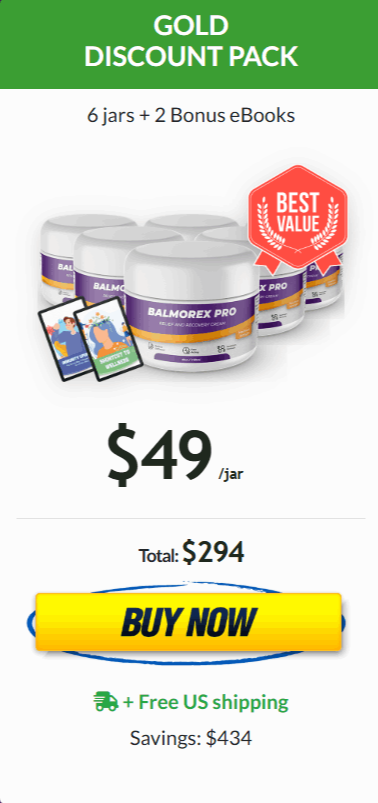 Balmorex Pro buy now 6 Jars